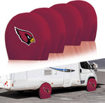 Arizona Cardinals NFL Tire Covers Set of 4 or 2 for RV Wheel Trailer Camper Motorhome