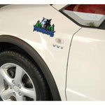 NBA Emblem Car Stickers 2PCS Reflective Decal