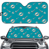 Miami Dolphins NFL Car Windshield Sun Shade Universal Fit Sunshade