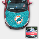 Miami Dolphins NFL Car Auto Hood Engine Cover Protector