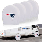 New England Patriots NFL Tire Covers Set of 4 or 2 for RV Wheel Trailer Camper Motorhome