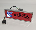 New York Rangers NHL Hitch Cover LED Brake Light for Trailer