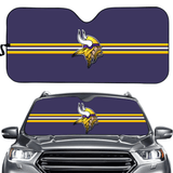 Minnesota Vikings NFL Car Windshield Sun Shade Universal Fit Sunshade