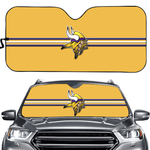 Minnesota Vikings NFL Car Windshield Sun Shade Universal Fit Sunshade