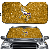 Minnesota Vikings NFL Car Windshield Sun Shade Universal Fit Sunshade