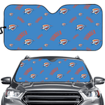 Oklahoma City Thunder NBA Car Windshield Sun Shade Universal Fit Sunshade