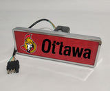 Ottawa Senators NHL Hitch Cover LED Brake Light for Trailer