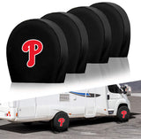 Philadelphia Phillies MLB Tire Covers Set of 4 or 2 for RV Wheel Trailer Camper Motorhome