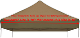 Boston Red Sox MLB Popup Tent Top Canopy Replacement Cover