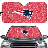 New England Patriots NFL Car Windshield Sun Shade Universal Fit Sunshade