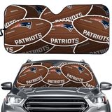 New England Patriots NFL Car Windshield Sun Shade Universal Fit Sunshade