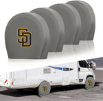 San Diego Padres MLB Tire Covers Set of 4 or 2 for RV Wheel Trailer Camper Motorhome