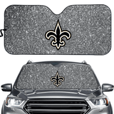 New Orleans Saints NFL Car Windshield Sun Shade Universal Fit Sunshade