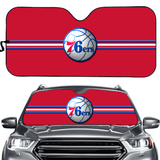 Philadelphia 76ers NBA Car Windshield Sun Shade Universal Fit Sunshade