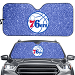 Philadelphia 76ers NBA Car Windshield Sun Shade Universal Fit Sunshade