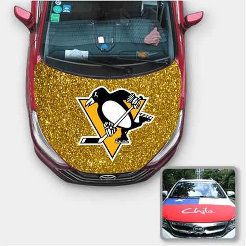 Pittsburgh Penguins  NHL Car Auto Hood Engine Cover Protector