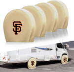 San Francisco Giants MLB Tire Covers Set of 4 or 2 for RV Wheel Trailer Camper Motorhome