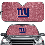 New York Giants NFL Car Windshield Sun Shade Universal Fit Sunshade