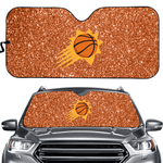 Phoenix Suns NBA Car Windshield Sun Shade Universal Fit Sunshade