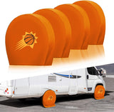 Phoenix Suns NBA Tire Covers Set of 4 or 2 for RV Wheel Trailer Camper Motorhome