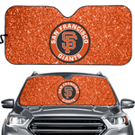 San Francisco Giants MLB Car Windshield Sun Shade Universal Fit Sunshade