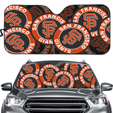 San Francisco Giants MLB Car Windshield Sun Shade Universal Fit Sunshade