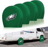 Philadelphia Eagles NFL Tire Covers Set of 4 or 2 for RV Wheel Trailer Camper Motorhome