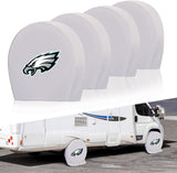 Philadelphia Eagles NFL Tire Covers Set of 4 or 2 for RV Wheel Trailer Camper Motorhome