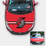 Portland Trail Blazers NBA Car Auto Hood Engine Cover Protector