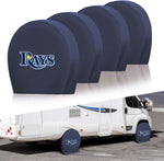 Tampa Bay Rays MLB Tire Covers Set of 4 or 2 for RV Wheel Trailer Camper Motorhome