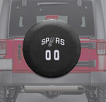 San Antonio Spurs NBA Spare Tire Cover