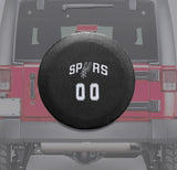 San Antonio Spurs NBA Spare Tire Cover