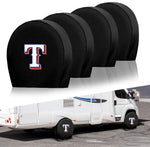 Texas Rangers MLB Tire Covers Set of 4 or 2 for RV Wheel Trailer Camper Motorhome