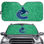 Vancouver Canucks NHL Car Windshield Sun Shade Universal Fit Sunshade