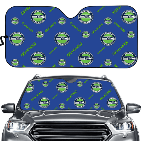 Seattle Seahawks NFL Car Windshield Sun Shade Universal Fit Sunshade