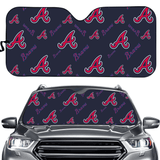 Atlanta Braves MLB Car Windshield Sun Shade Universal Fit Sunshade