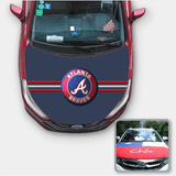 Atlanta Braves MLB Car Auto Hood Engine Cover Protector