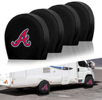 Atlanta Braves MLB Tire Covers Set of 4 or 2 for RV Wheel Trailer Camper Motorhome