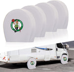 Boston Celtics NBA Tire Covers Set of 4 or 2 for RV Wheel Trailer Camper Motorhome