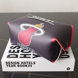 NBA Pattern Leather Tissue Box Napkin Holder