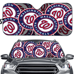 Washington Nationals MLB Car Windshield Sun Shade Universal Fit Sunshade