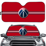 Washington Wizards NBA Car Windshield Sun Shade Universal Fit Sunshade