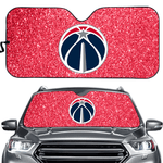 Washington Wizards NBA Car Windshield Sun Shade Universal Fit Sunshade