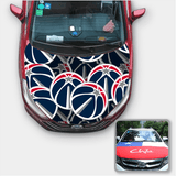 Washington Wizards NBA Car Auto Hood Engine Cover Protector