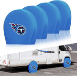 Tennessee Titans NFL Tire Covers Set of 4 or 2 for RV Wheel Trailer Camper Motorhome