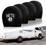 Brooklyn Nets NBA Tire Covers Set of 4 or 2 for RV Wheel Trailer Camper Motorhome