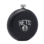 Brooklyn Nets NBA Wine Liquor Matte Pot Hip Flask