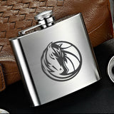 Dallas Mavericks NBA Wine Liquor Matte Pot Hip Flask