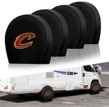 Cleveland Cavaliers NBA Tire Covers Set of 4 or 2 for RV Wheel Trailer Camper Motorhome