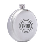 Detroit Pistons NBA Wine Liquor Matte Pot Hip Flask